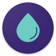 drip. menstrual cycle and fertility tracking icon