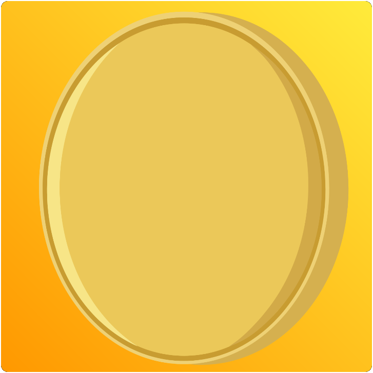 Flip a coin icon