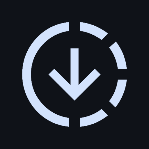 Punch-hole Download Progress