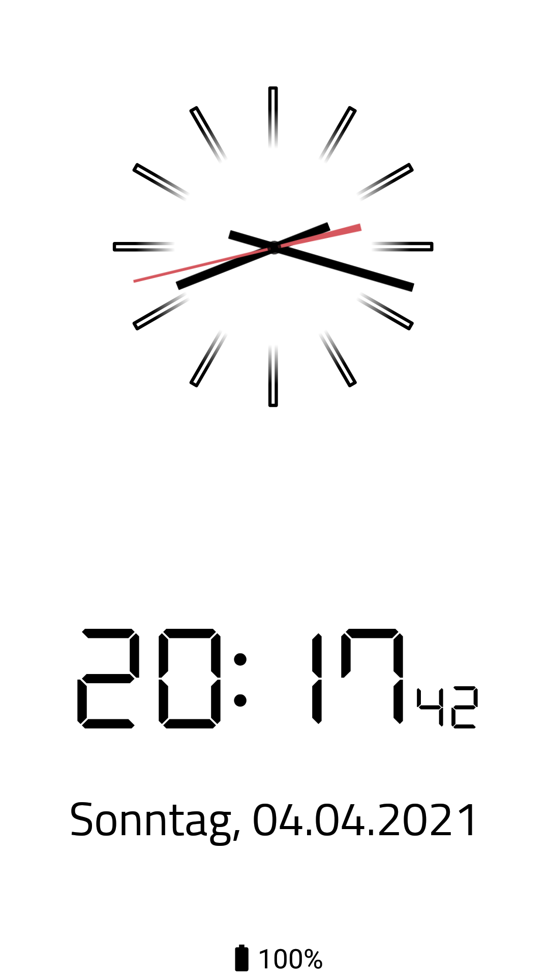 Clock Screensaver screenshot 0