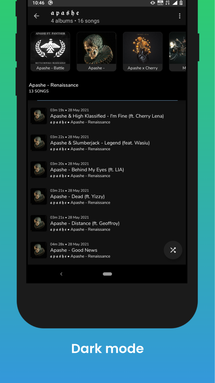 Music Player Online screenshot 1